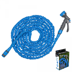 Expanding Trick Hose 5m - 15m Blue