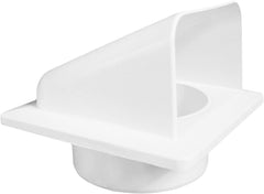 External White Louvre Vent  KRD/100 fi100mm