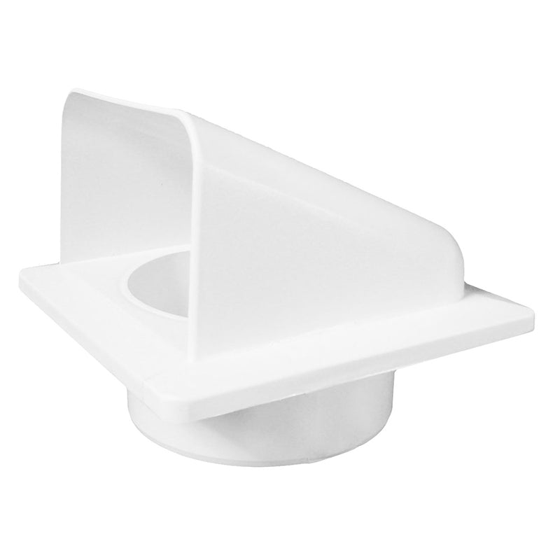 External White Louvre Vent  KRD/100 fi100mm