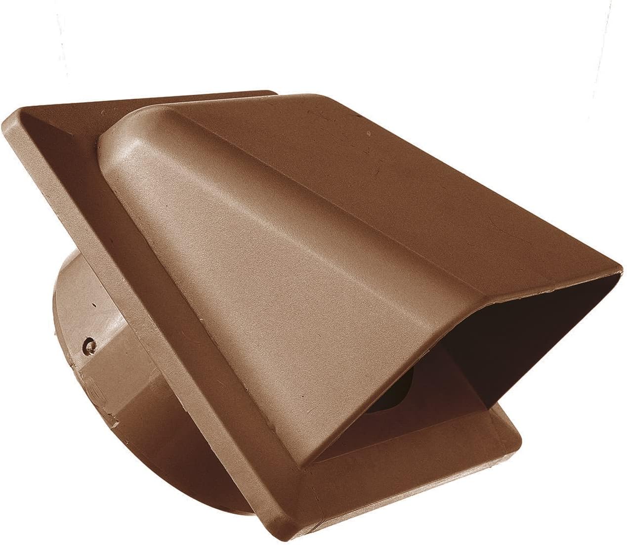 External Brown Louvre Vent  KRD/100B fi100mm