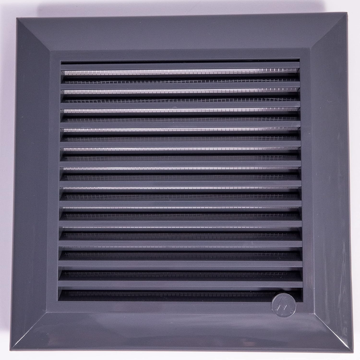 Louvre Vent Graphite Duo Smart 140/210 140mm X 210mm With Fly Mesh