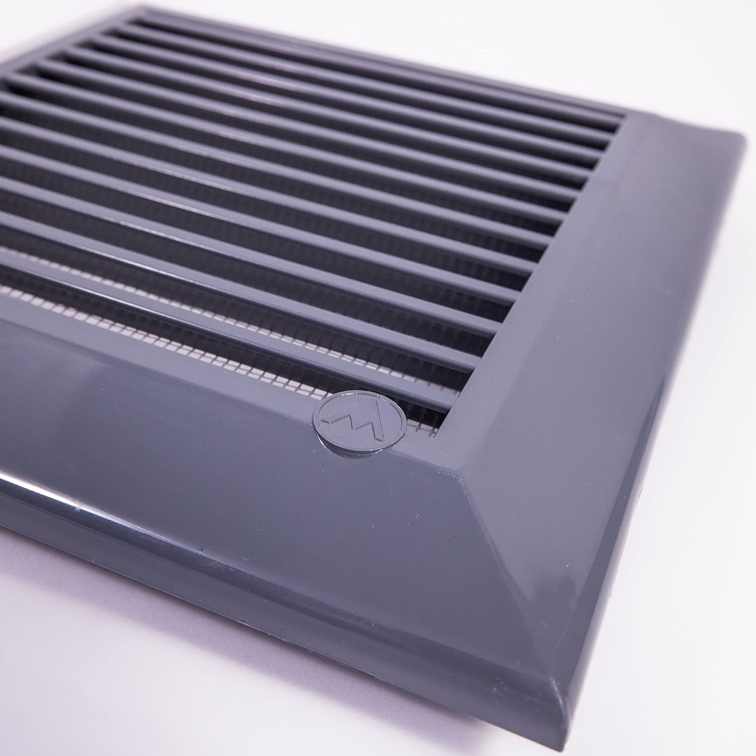 Louvre Vent Graphite Duo Smart 140/210 140mm X 210mm With Fly Mesh