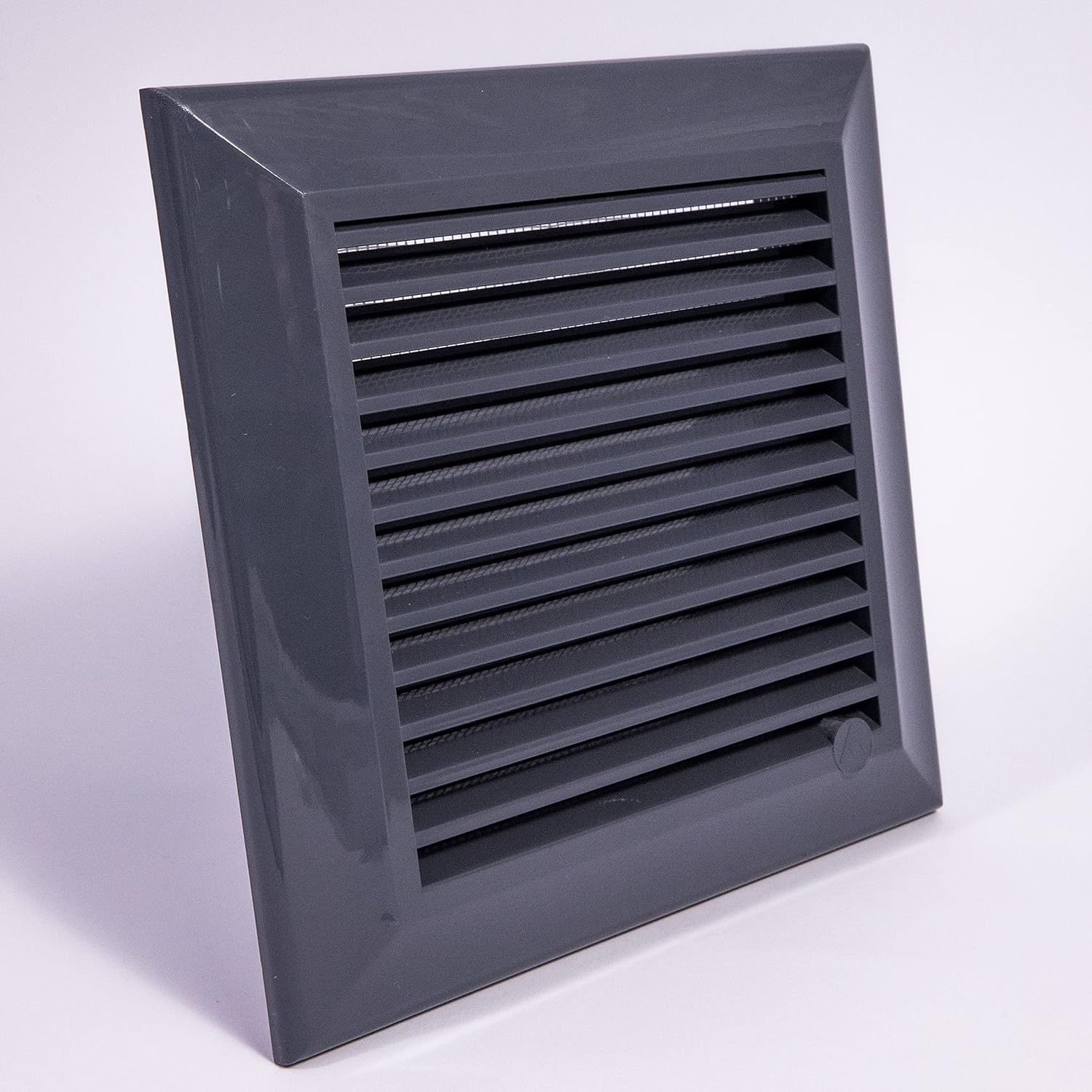 Louvre Vent Graphite Duo Smart 135G 135mm With Fly Mesh