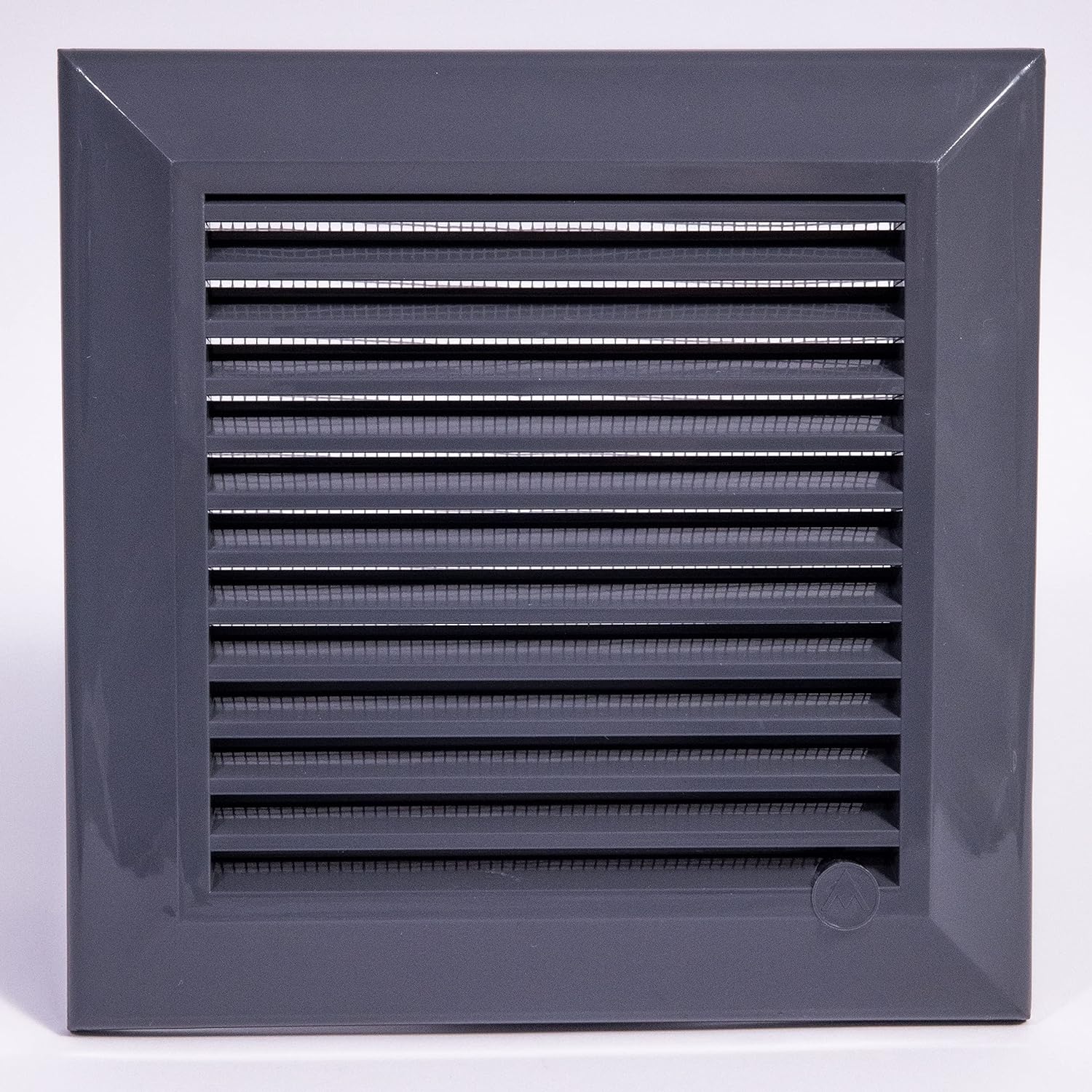 Louvre Vent Graphite Duo Smart 135G 135mm With Fly Mesh