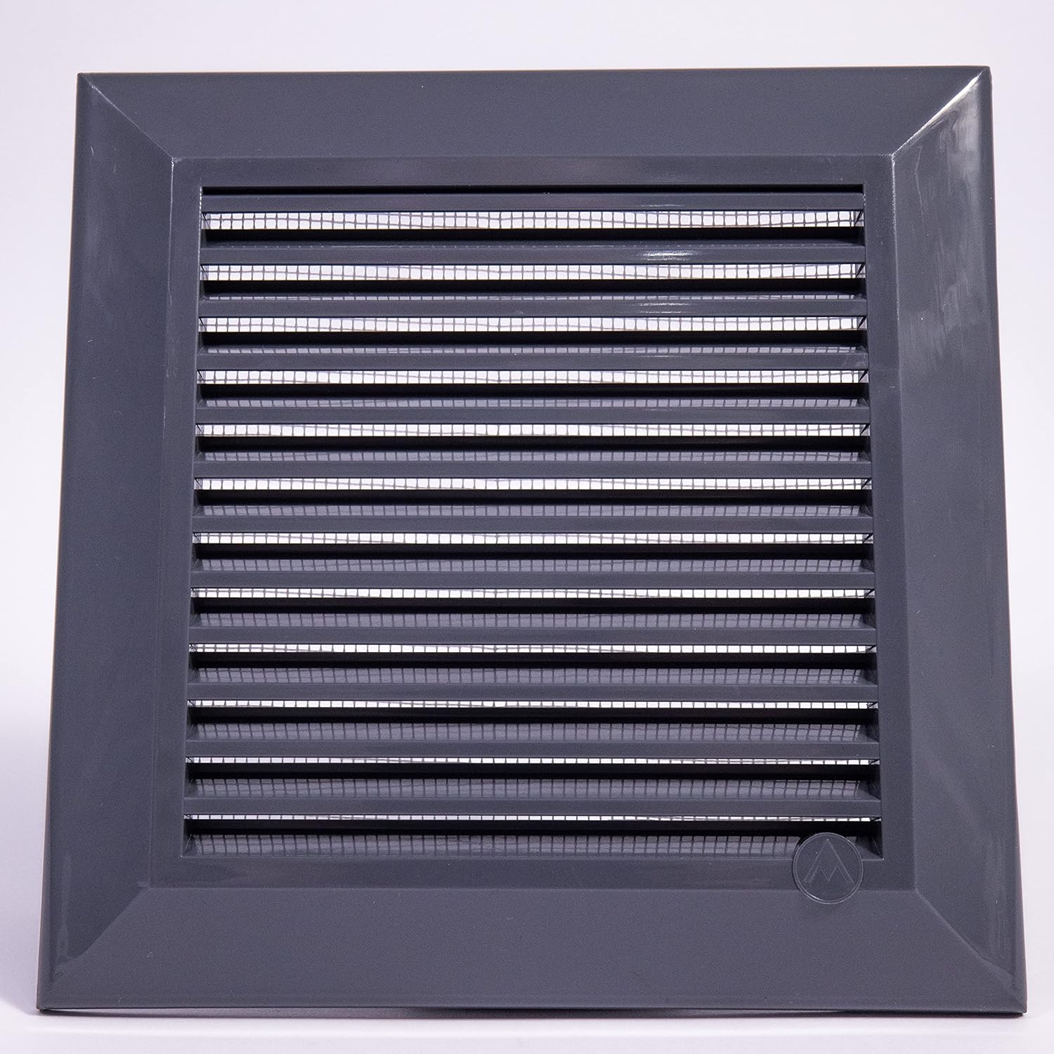 Louvre Vent Graphite Duo Smart 140/210 140mm X 210mm With Fly Mesh