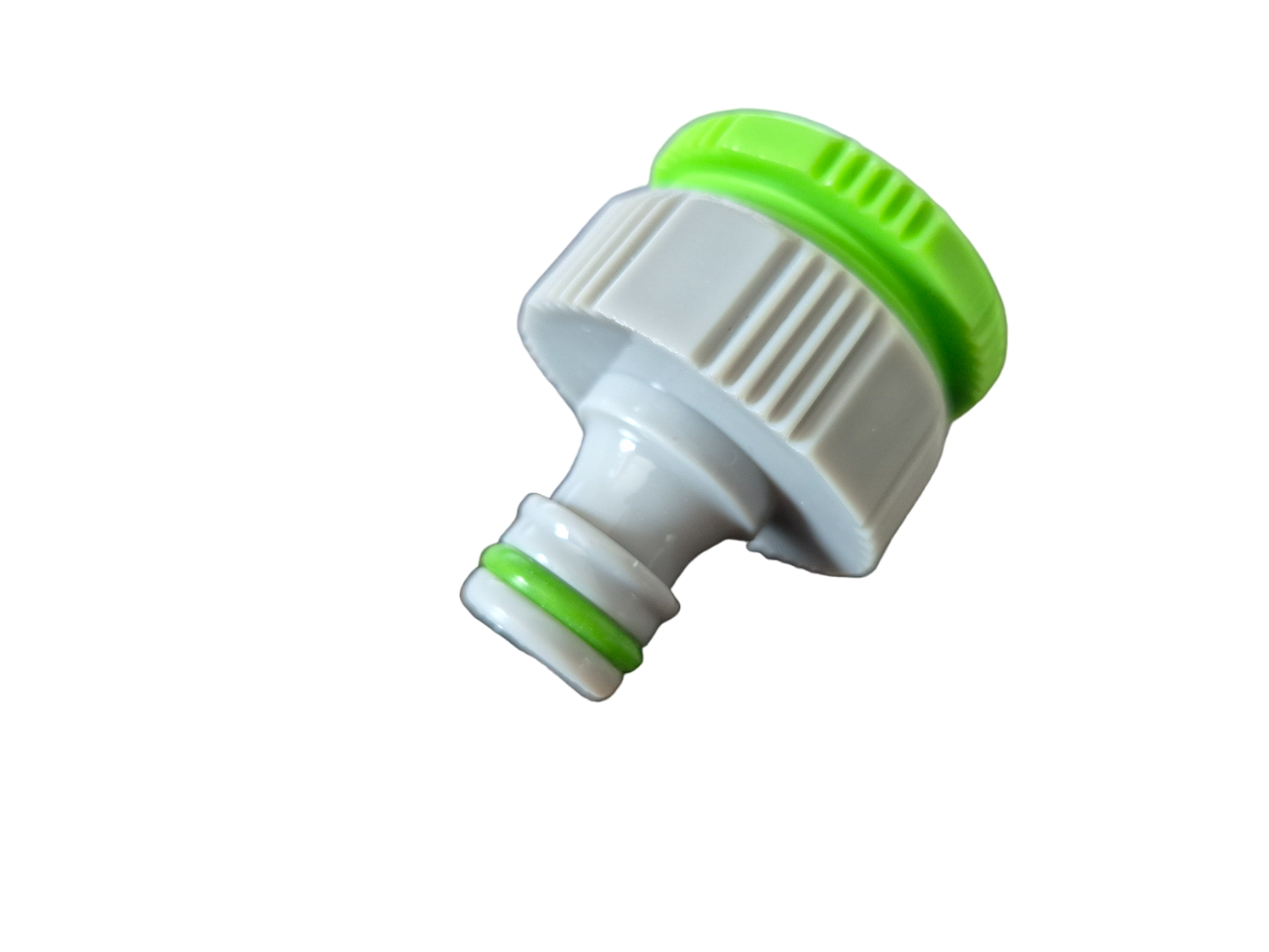 Female Tap Connector 3/4" or 1/2" BSP Female, Green/Gray
