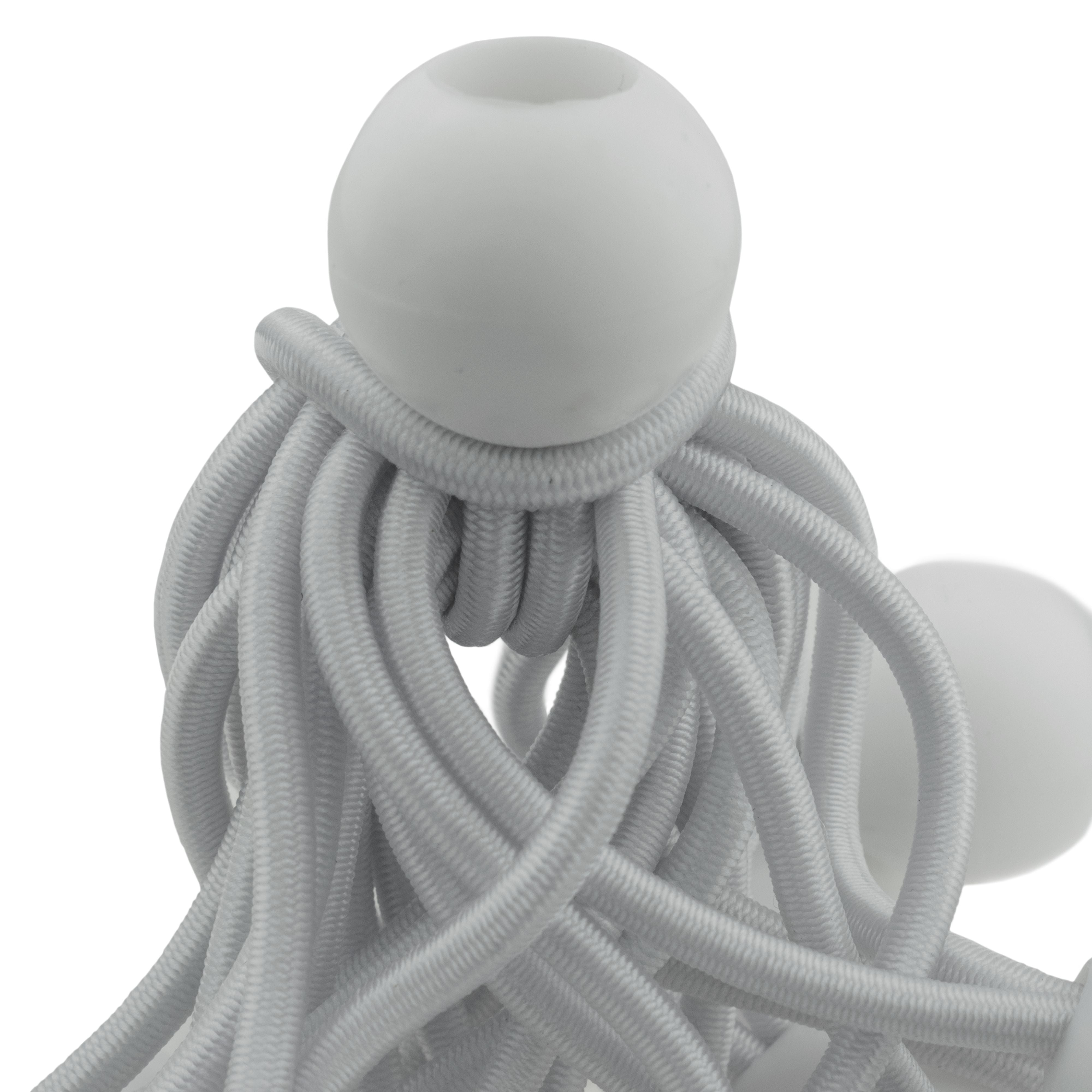 Bungee Ball 4" White