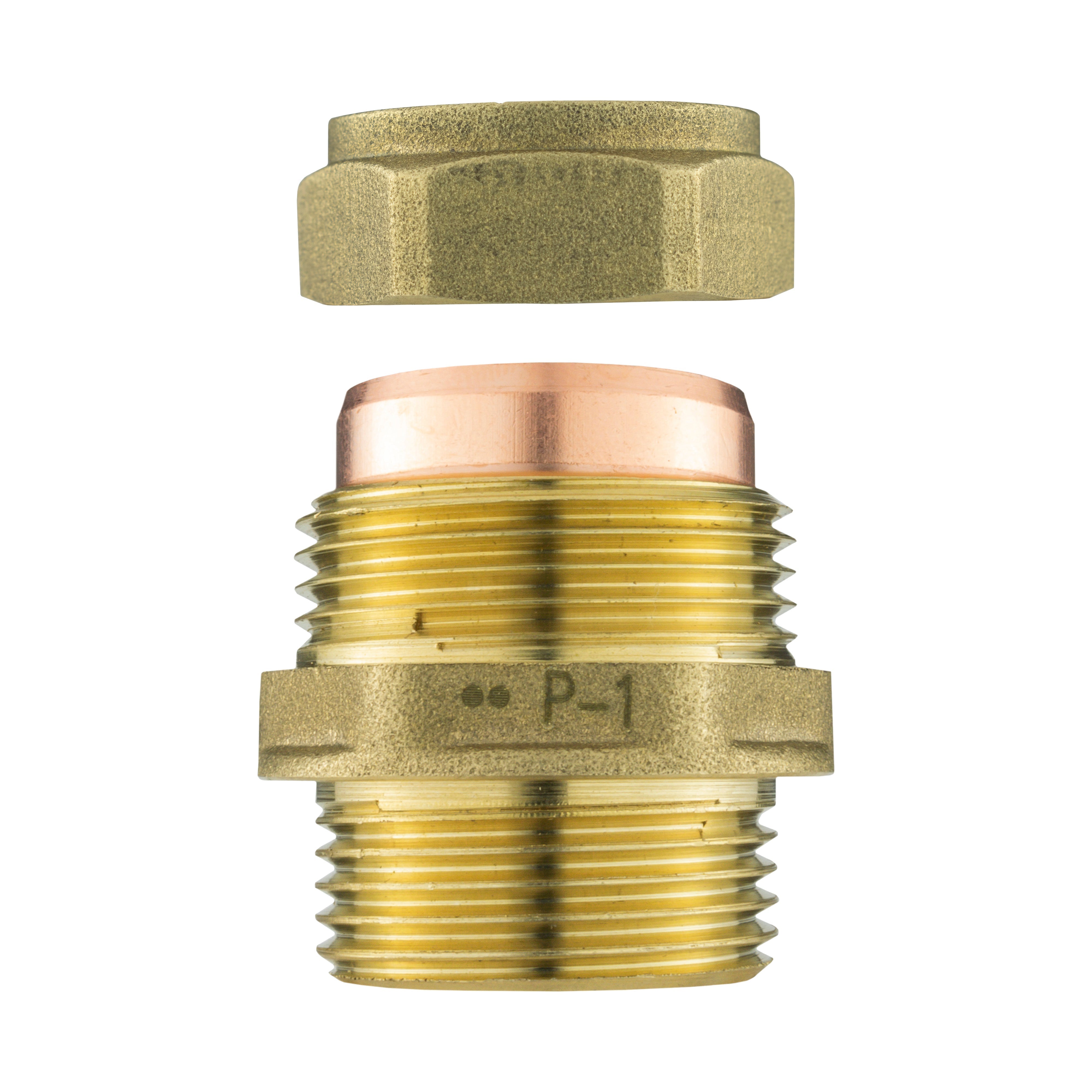 IBC 2” S60X6 Cap with Lever Valve and Brass Compression Straight ¾” BSP – 22mm