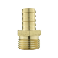 Brass Straight Joiner 13mm - 1/2" BSPM