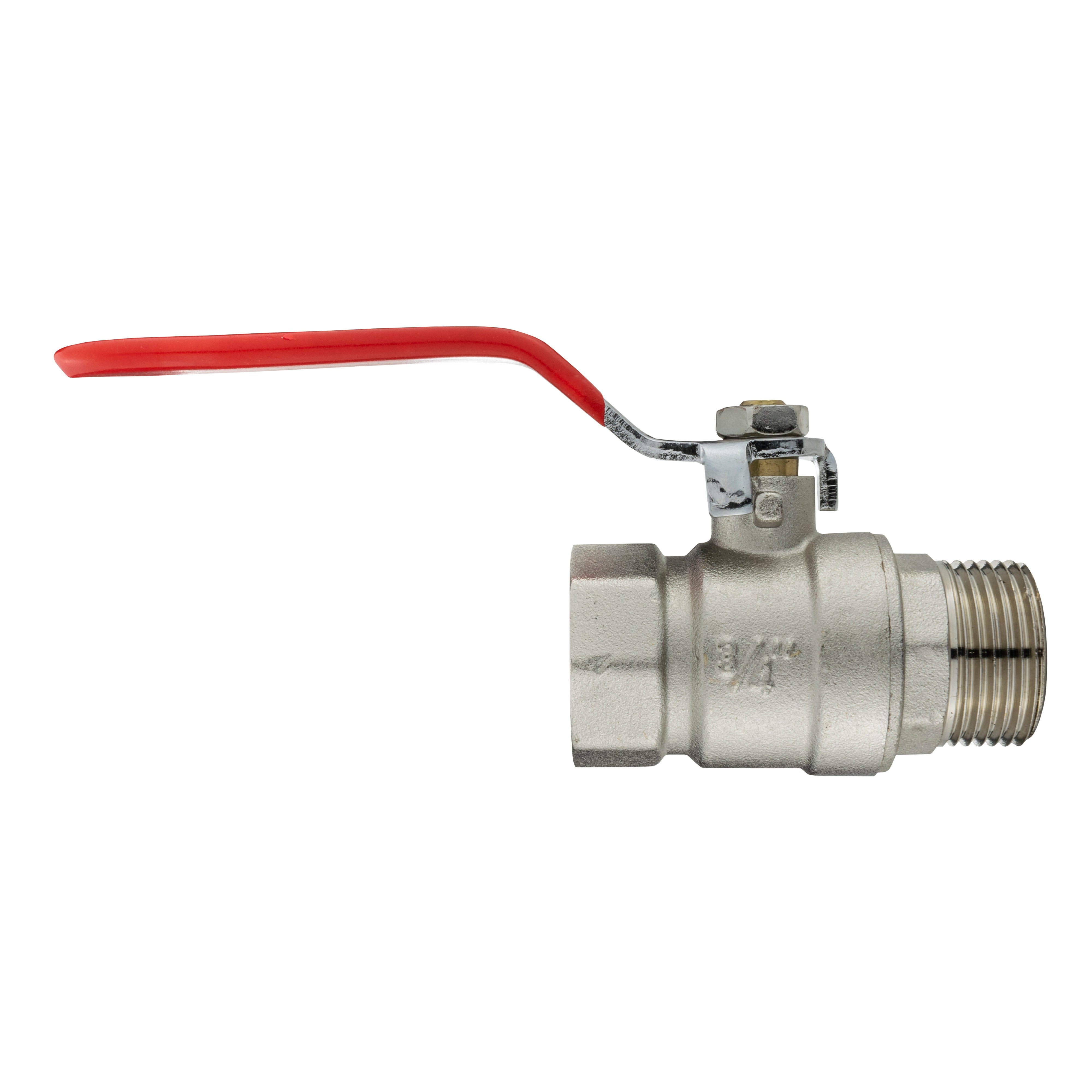 IBC 2” S60X6 Cap with Lever Valve and 20mm Barbed Elbow