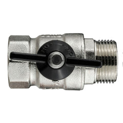 15mm Brass Wall Flange Kit with 1/2" BSP Bib Valve