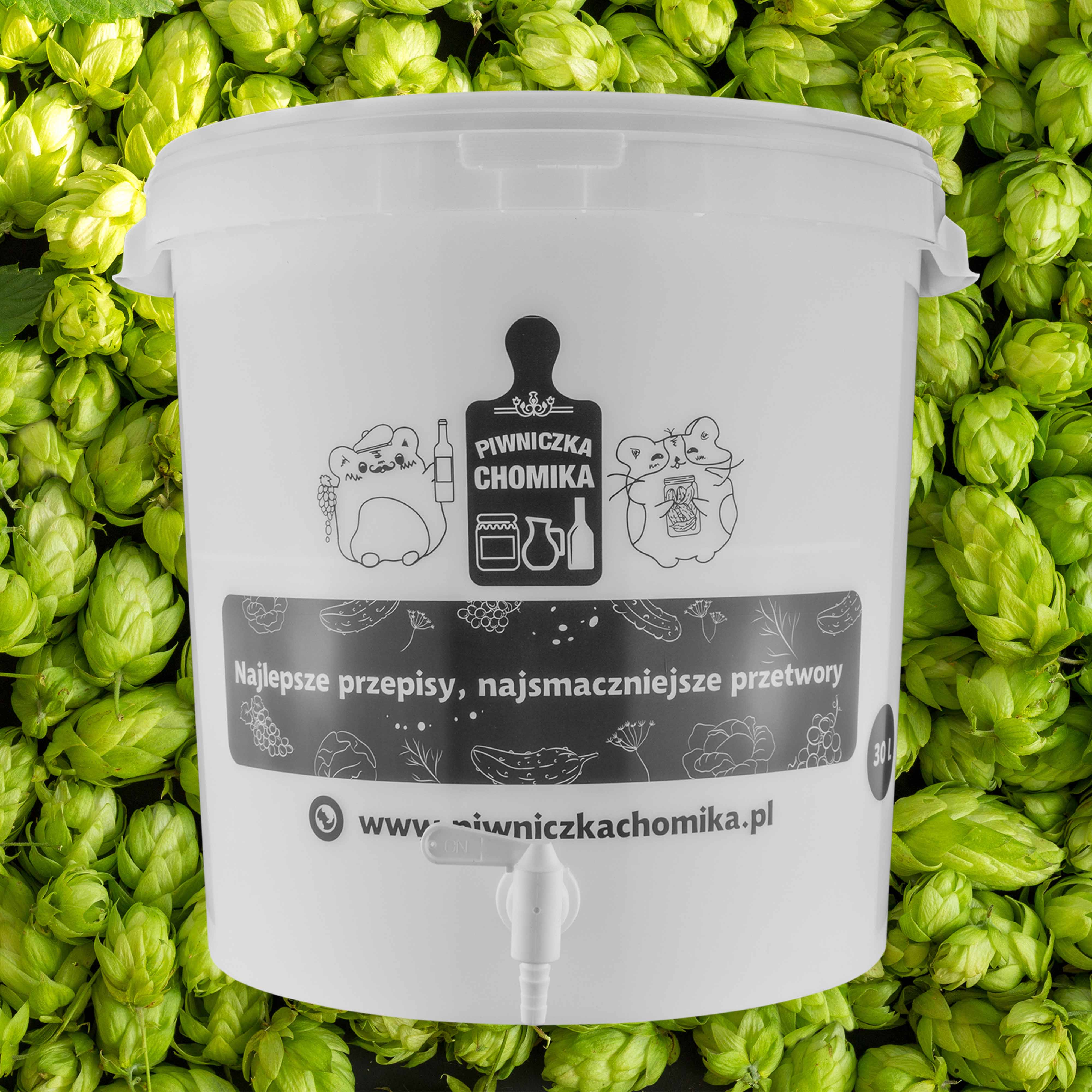 Home Brew Bucket 30L with Tap