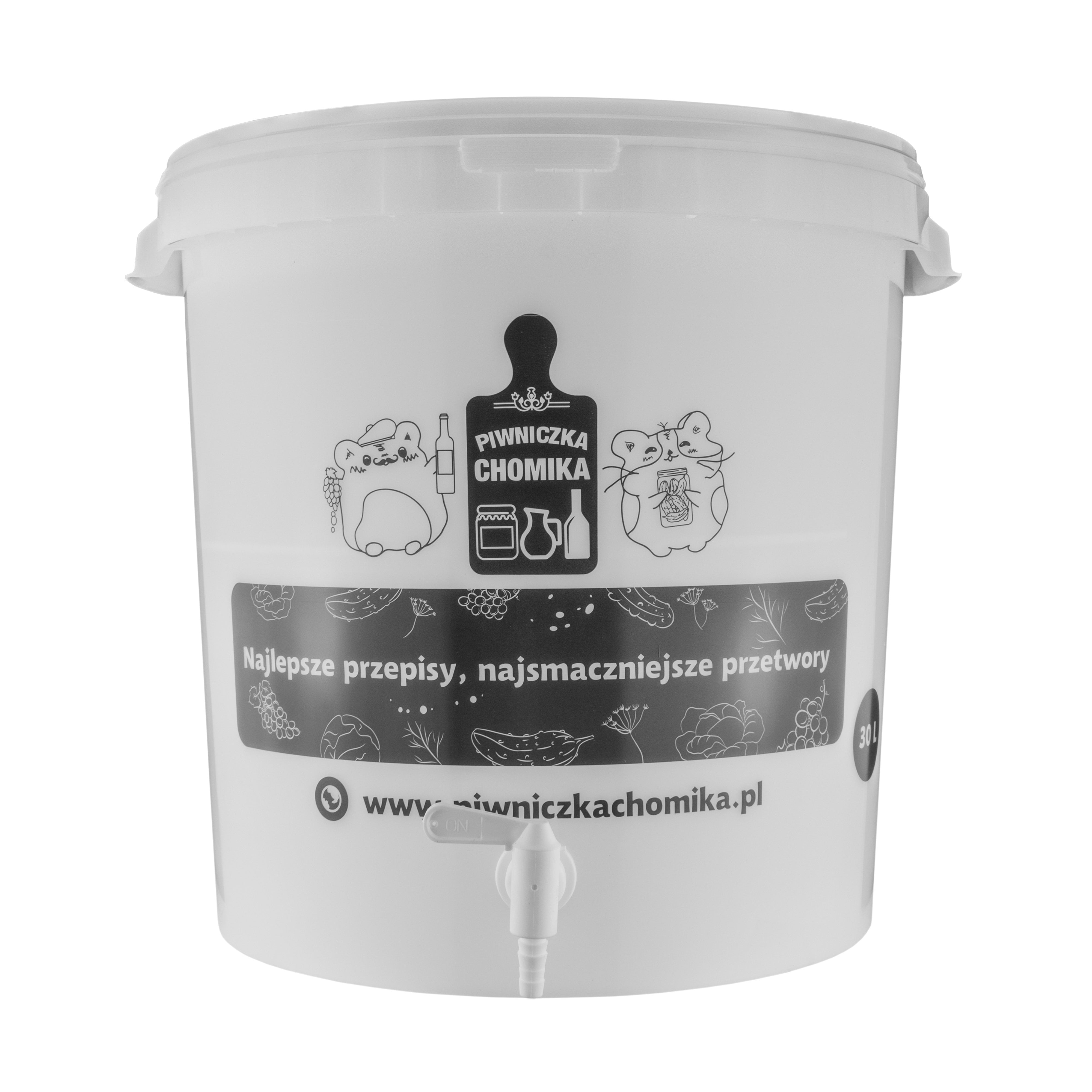 Home Brew Bucket 30L with Tap