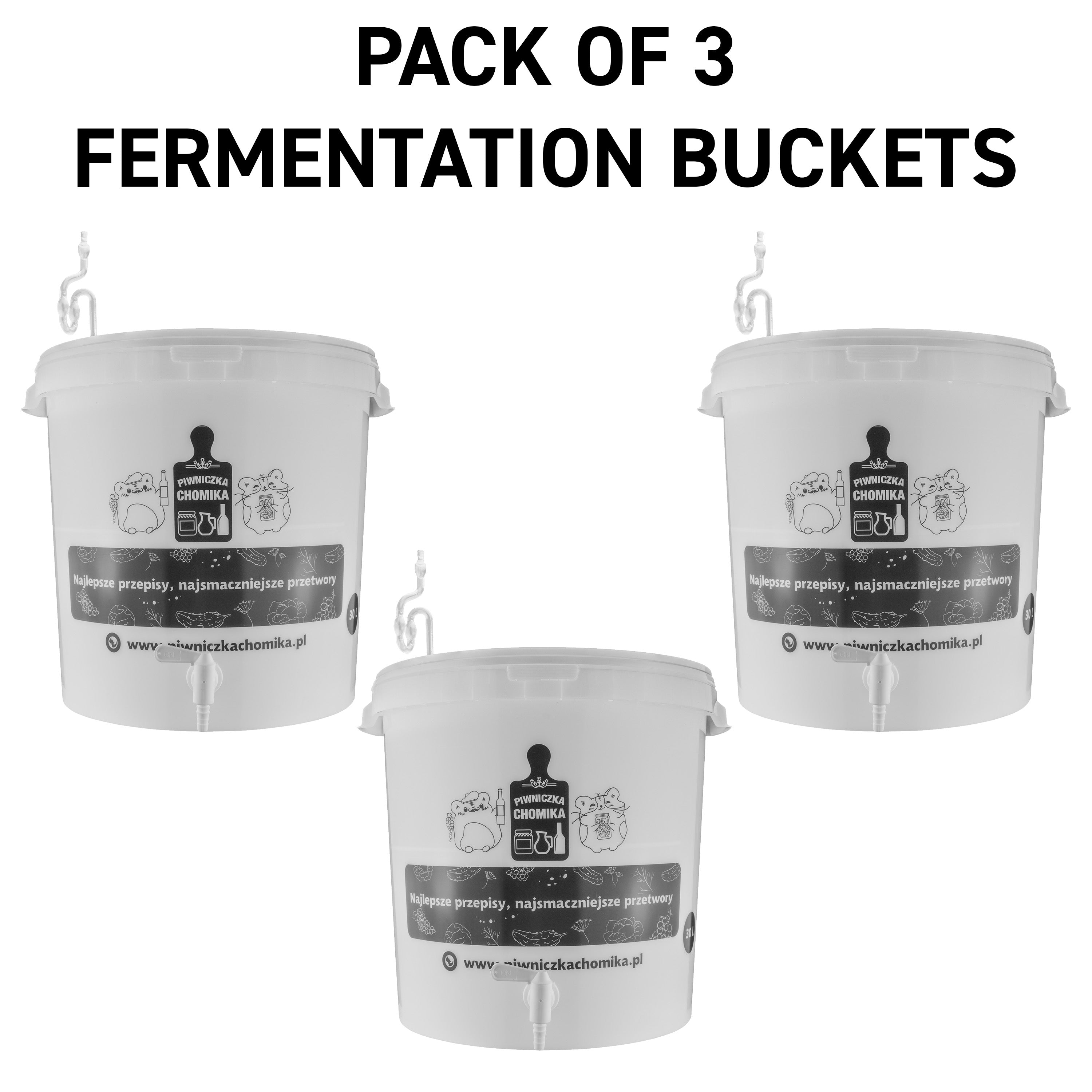 Home Brew Bucket 30L with Tap