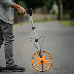 Measuring Wheel with Digital Counter and Telescopic Handle