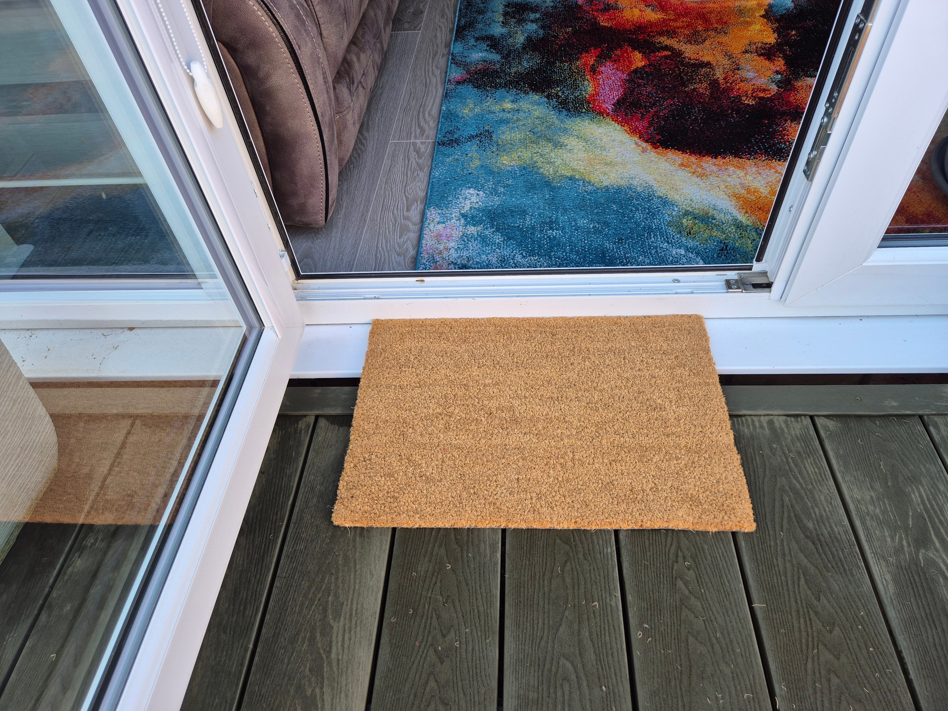 Doormat 60cm x 40cm - Blank - Absorbent Coir Mat for Indoor/Outdoor
