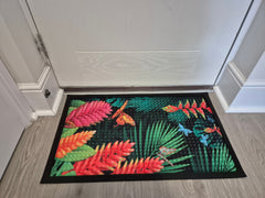 Doormat 75cm x 45cm - Fingertip Type C - Absorbent Coir Mat for Indoor/Outdoor