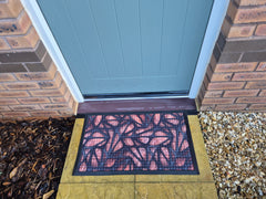 Doormat 75cm x 45cm - Fingertip Type D - Absorbent Coir Mat for Indoor/Outdoor