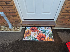Doormat 75cm x 45cm - Fingertip Type E - Absorbent Coir Mat for Indoor/Outdoor