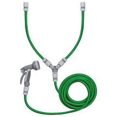Dog Shower Mix Hot/Cold Water with Valves Green