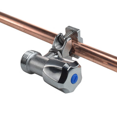 Brass Barbed Bib Tap FULL Connection Kit