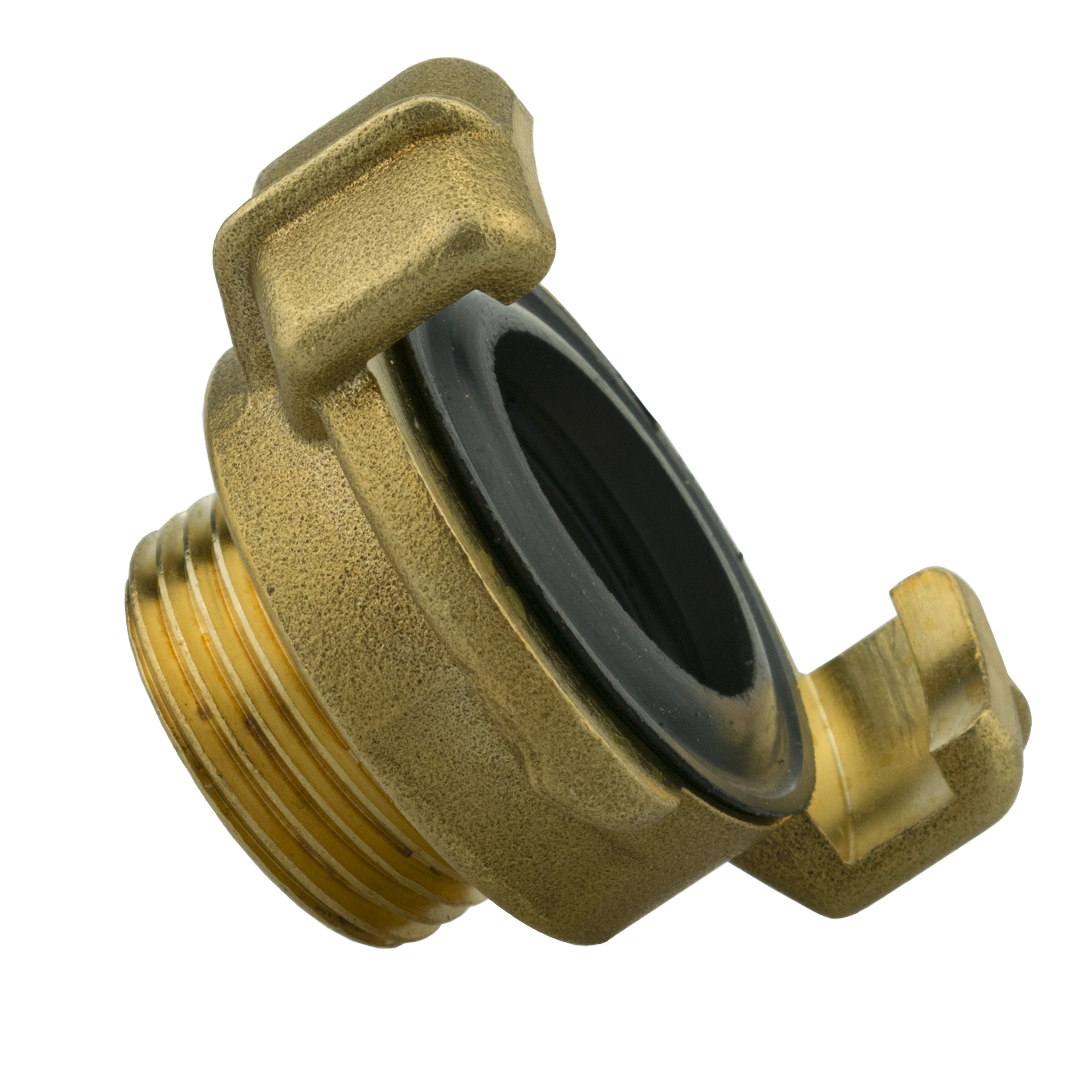20mm MDPE Straight with In-Line BSPF Valve and Geka Type Connector
