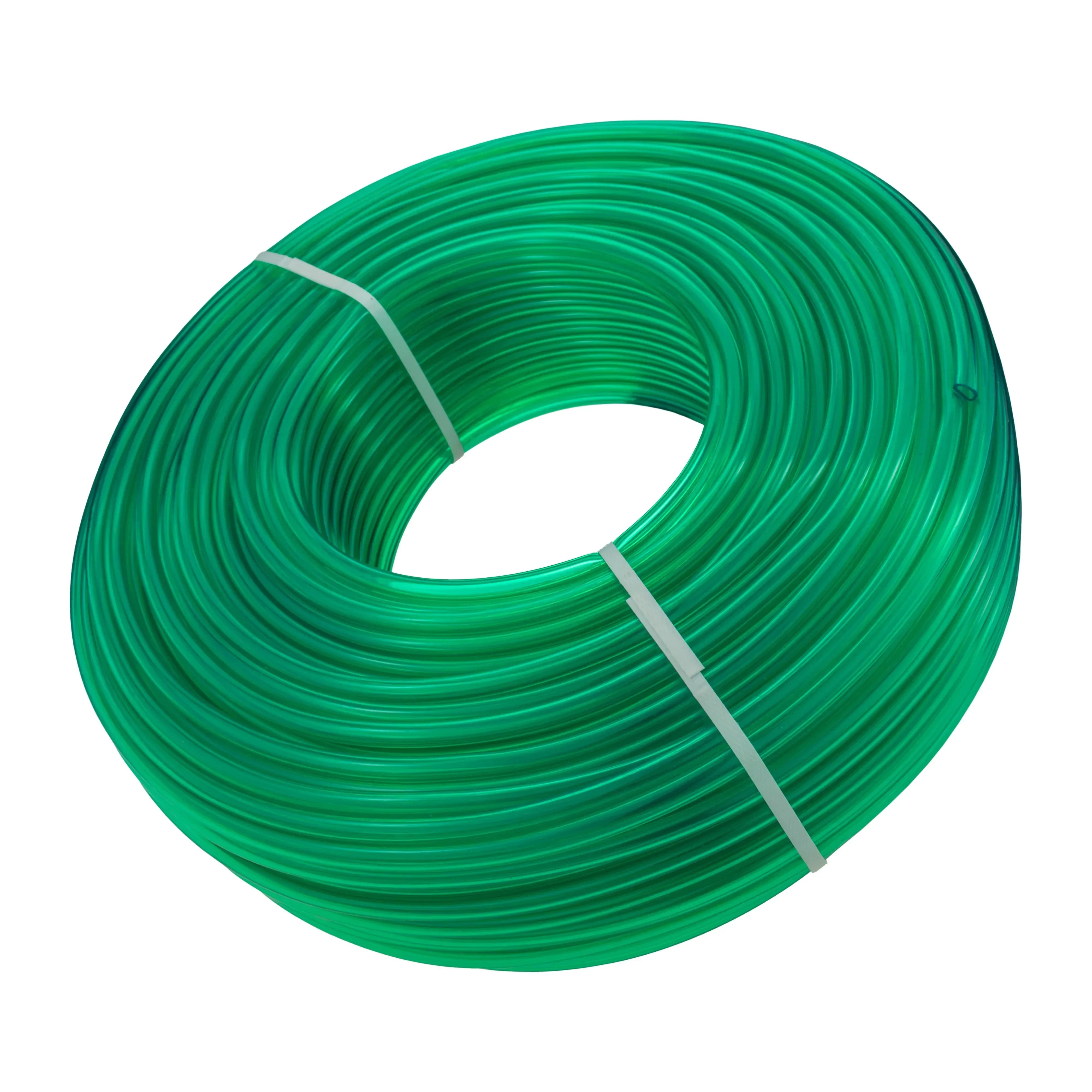 Green Semi-Transparent PVC Pipe 16mm*20mm