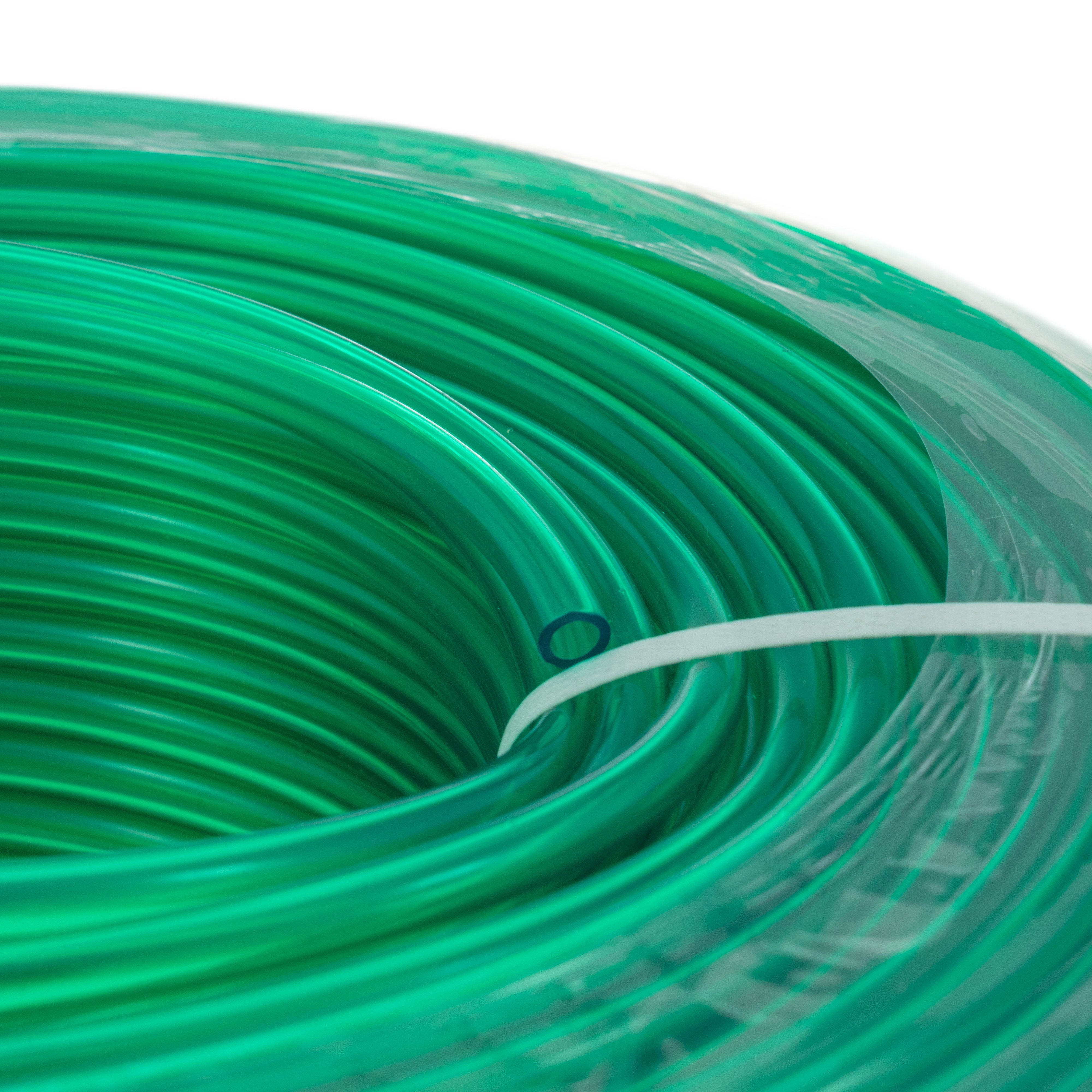 Green Semi-Transparent PVC Pipe 4mm*6mm