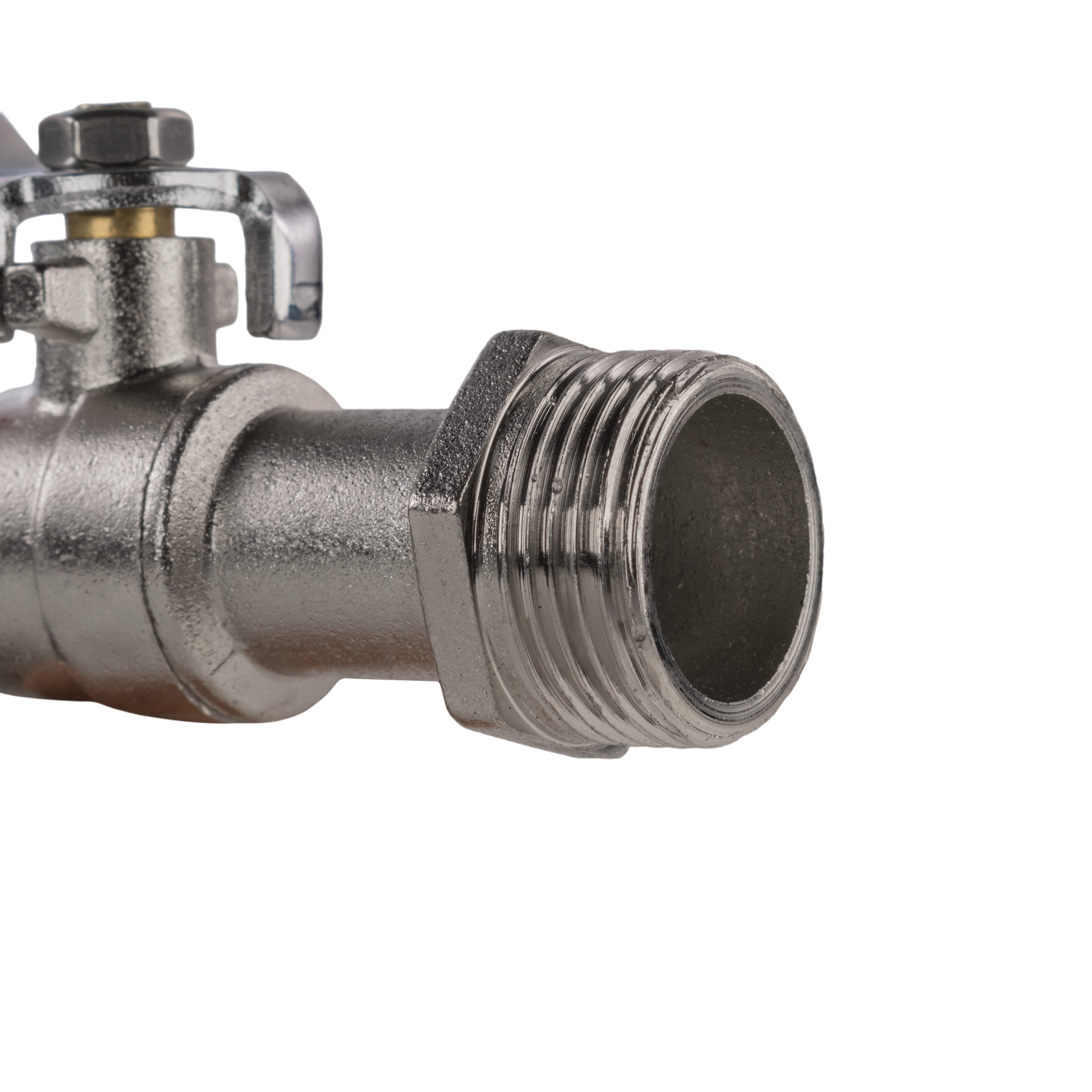 Wall Flange Kit 25mm MDPE + Quick Connect Lever Tap