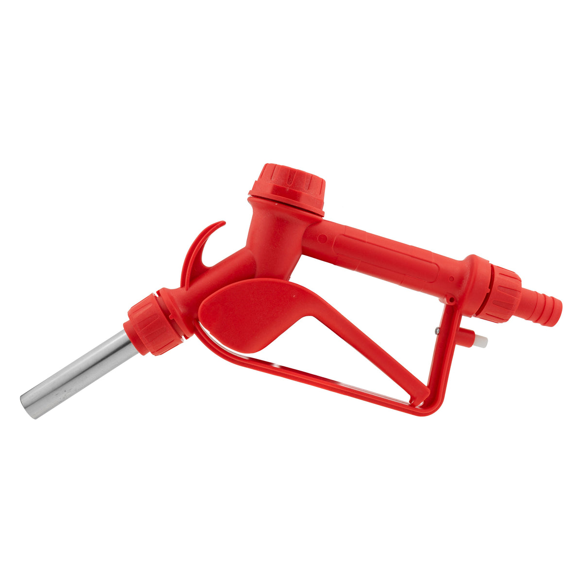 Fuel Gun Red 3/4" Barb Inlet - Metal Outlet