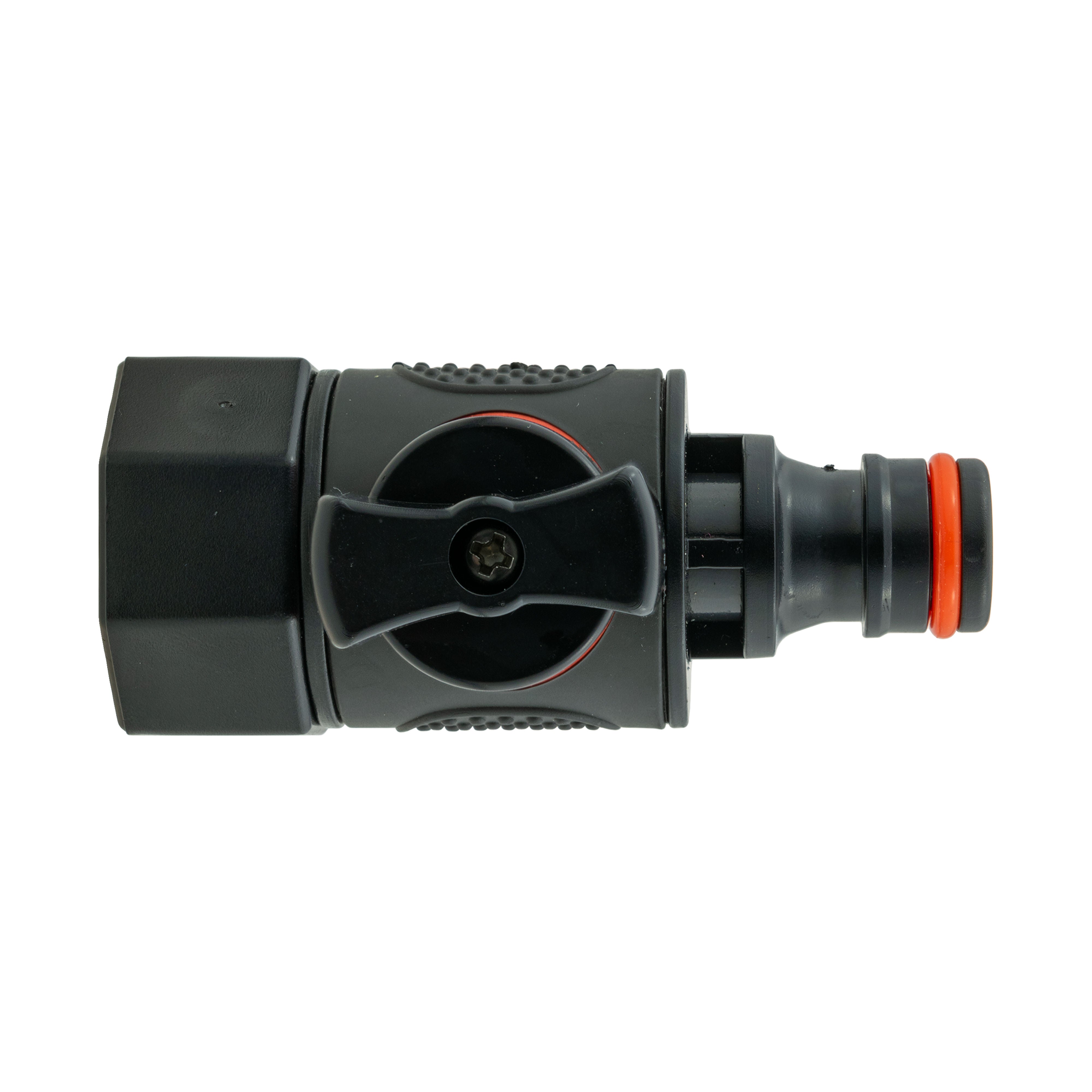 16mm Barbed Straight with BSPF Thread-Quick Connect Male Valve
