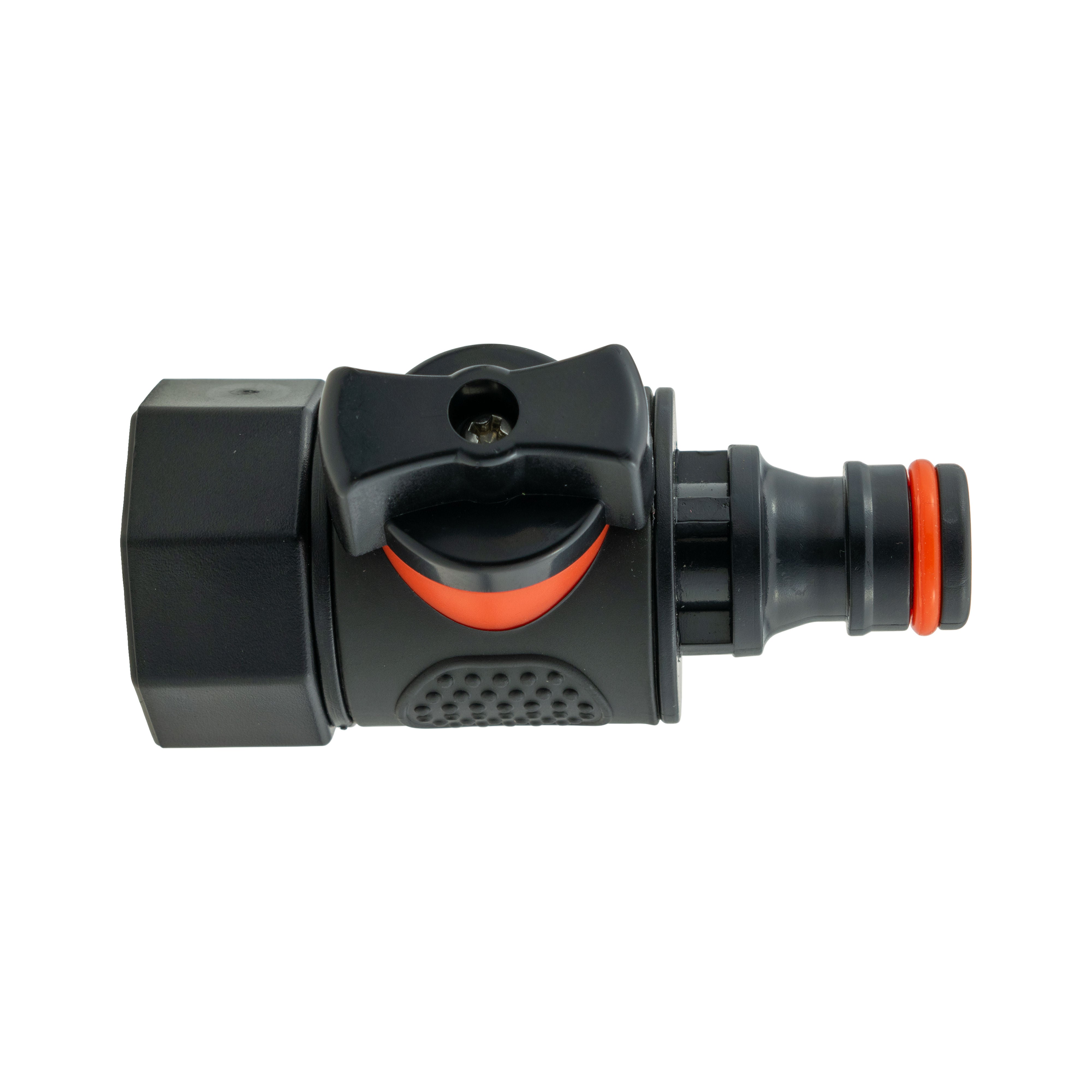 16mm Barbed Straight with BSPF Thread-Quick Connect Male Valve