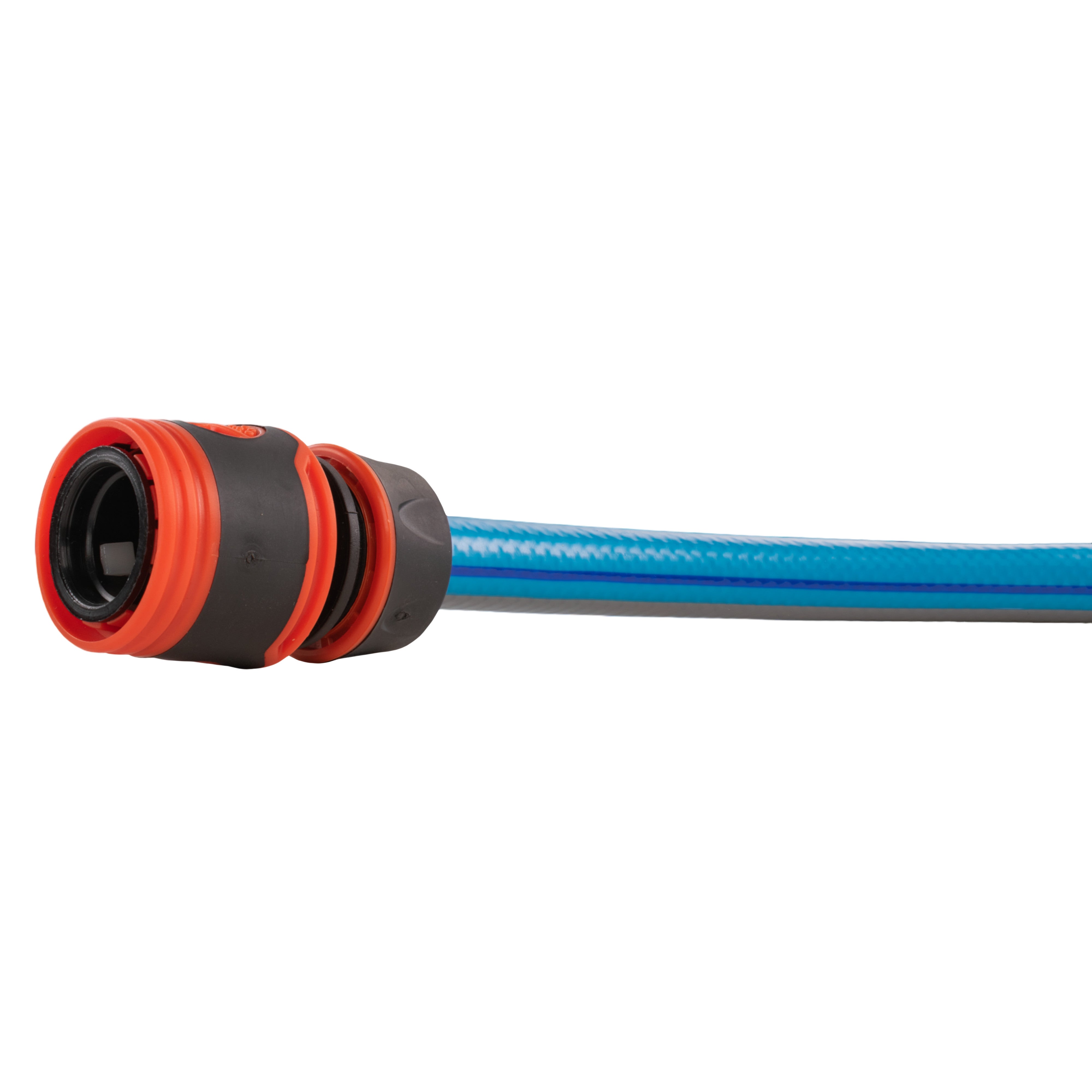 25mm Brass Barb with BSPF-Quick Connect Valve & Hose Connector Black Soft