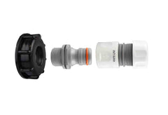 IBC 2” S60X6 Cap with Max Flo Hose Connectors Set