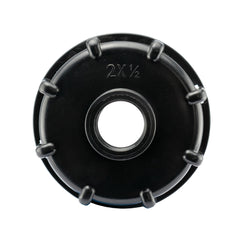 IBC 2” S60X6 Cap with Lever Valve and 13mm Brass Barb