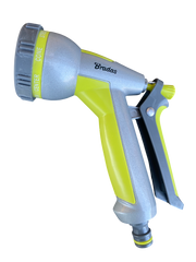 Hose Gun Water Sprayer 8-Function Metal, Lime