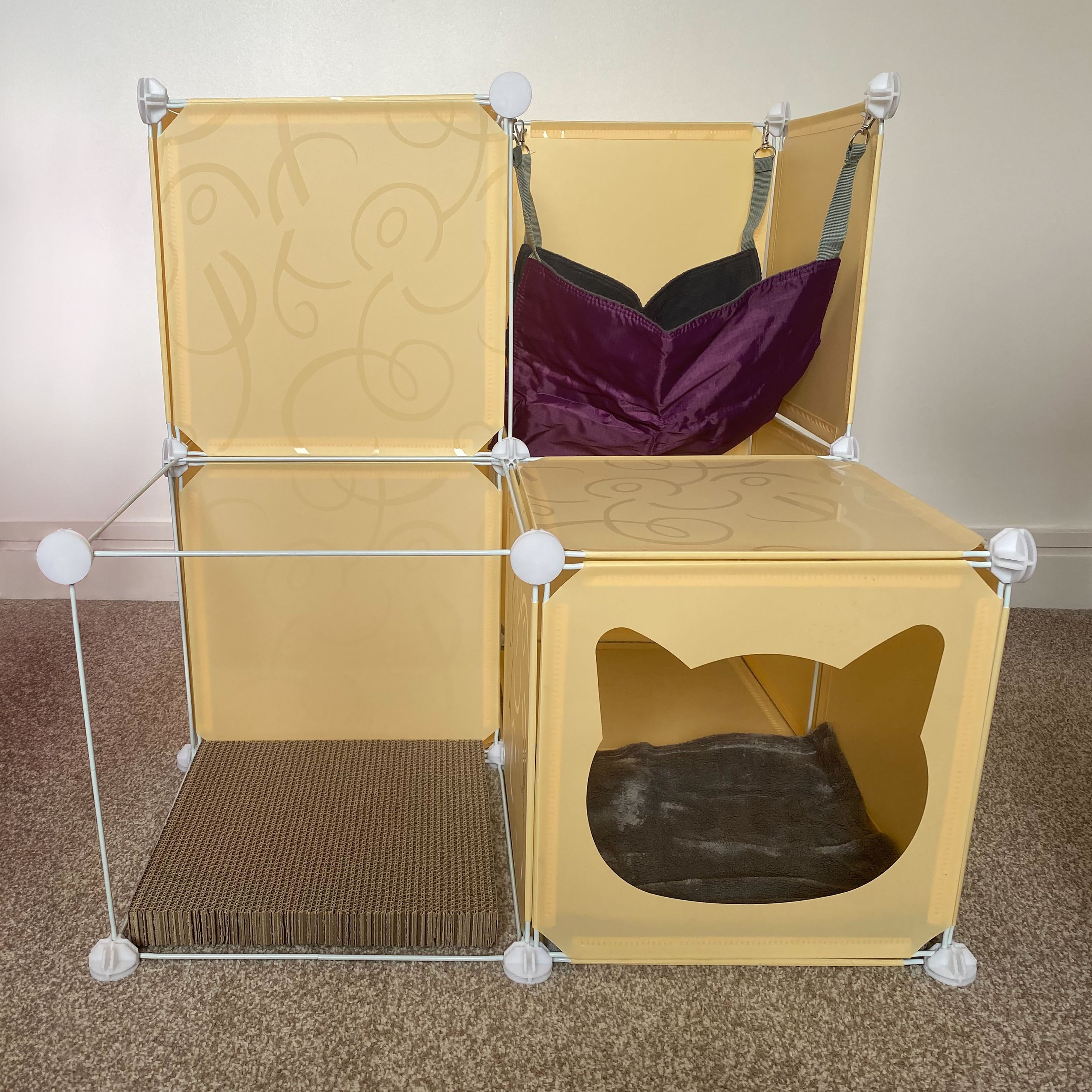 Kitty Cubby Cat Cube Play Tower MIDI