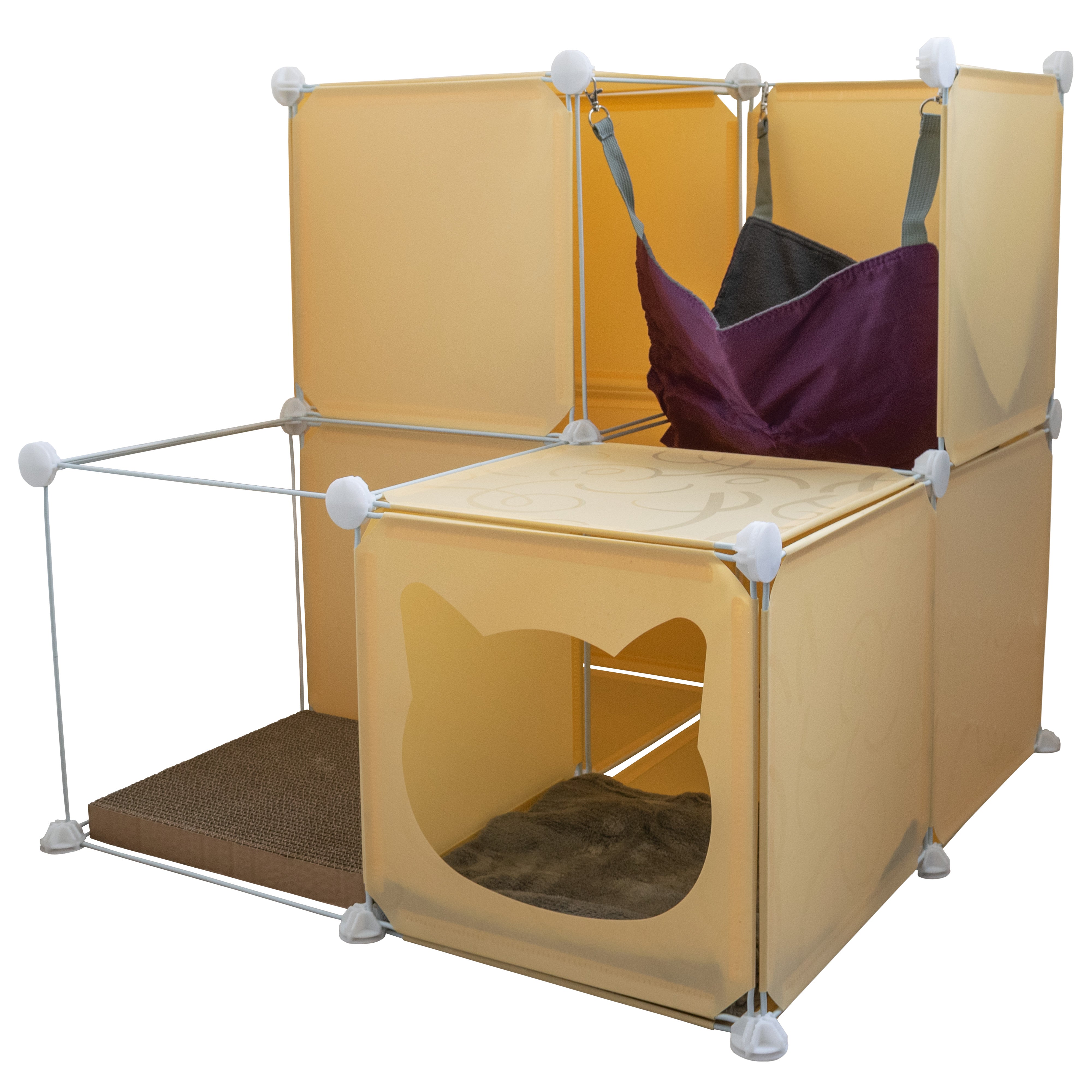 Kitty Cubby Cat Cube Play Tower MIDI