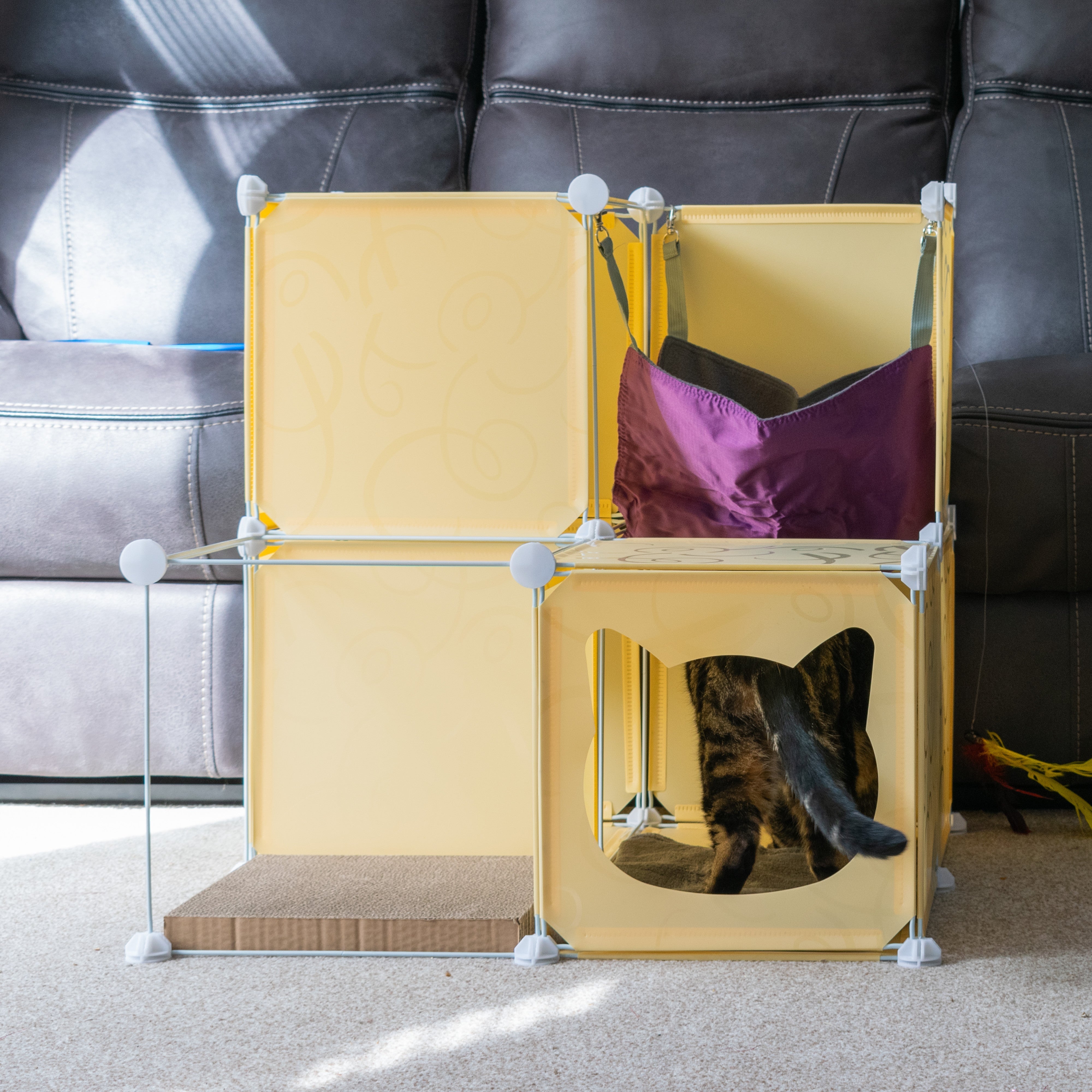 Kitty Cubby Cat Cube Play Tower MIDI