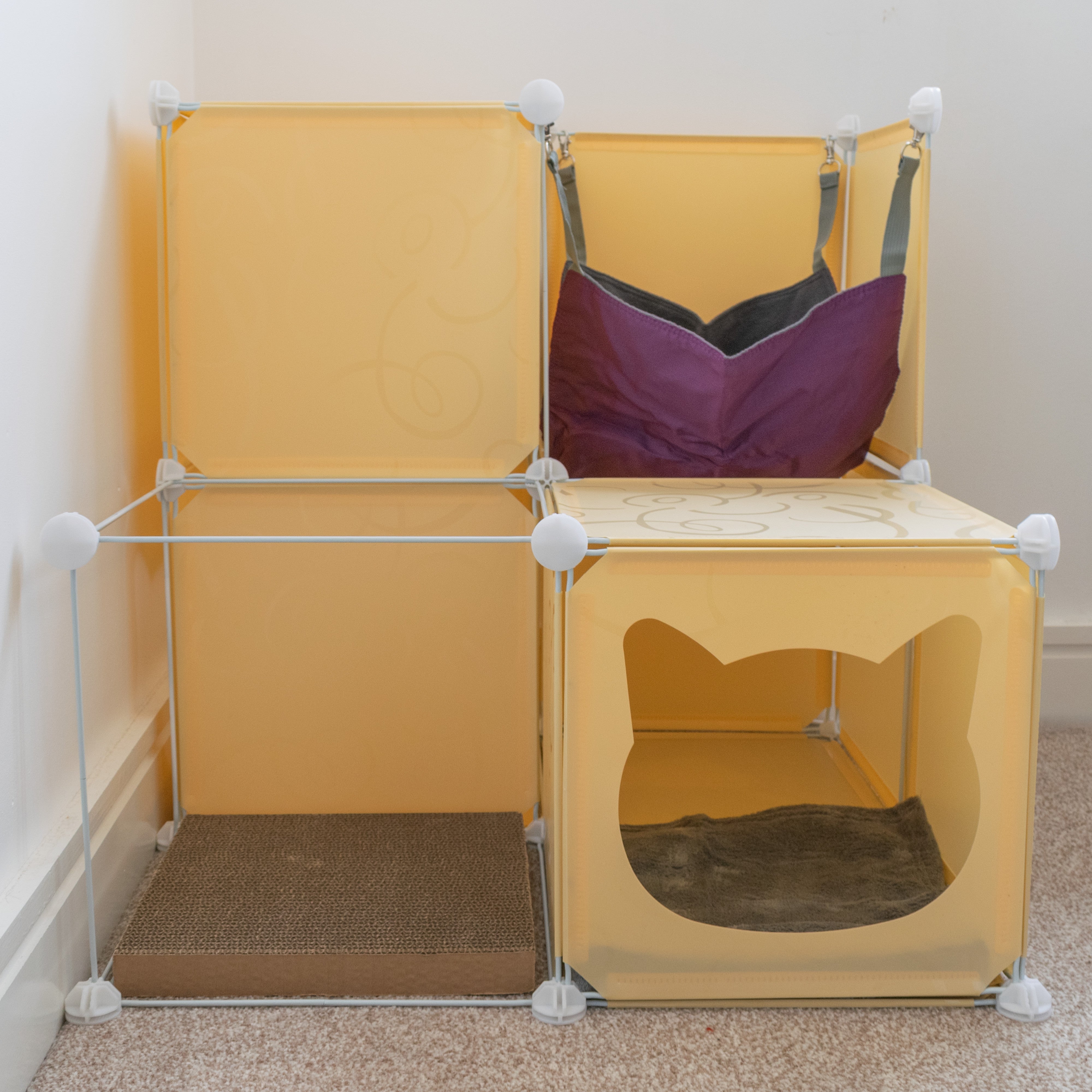 Kitty Cubby Cat Cube Play Tower MIDI