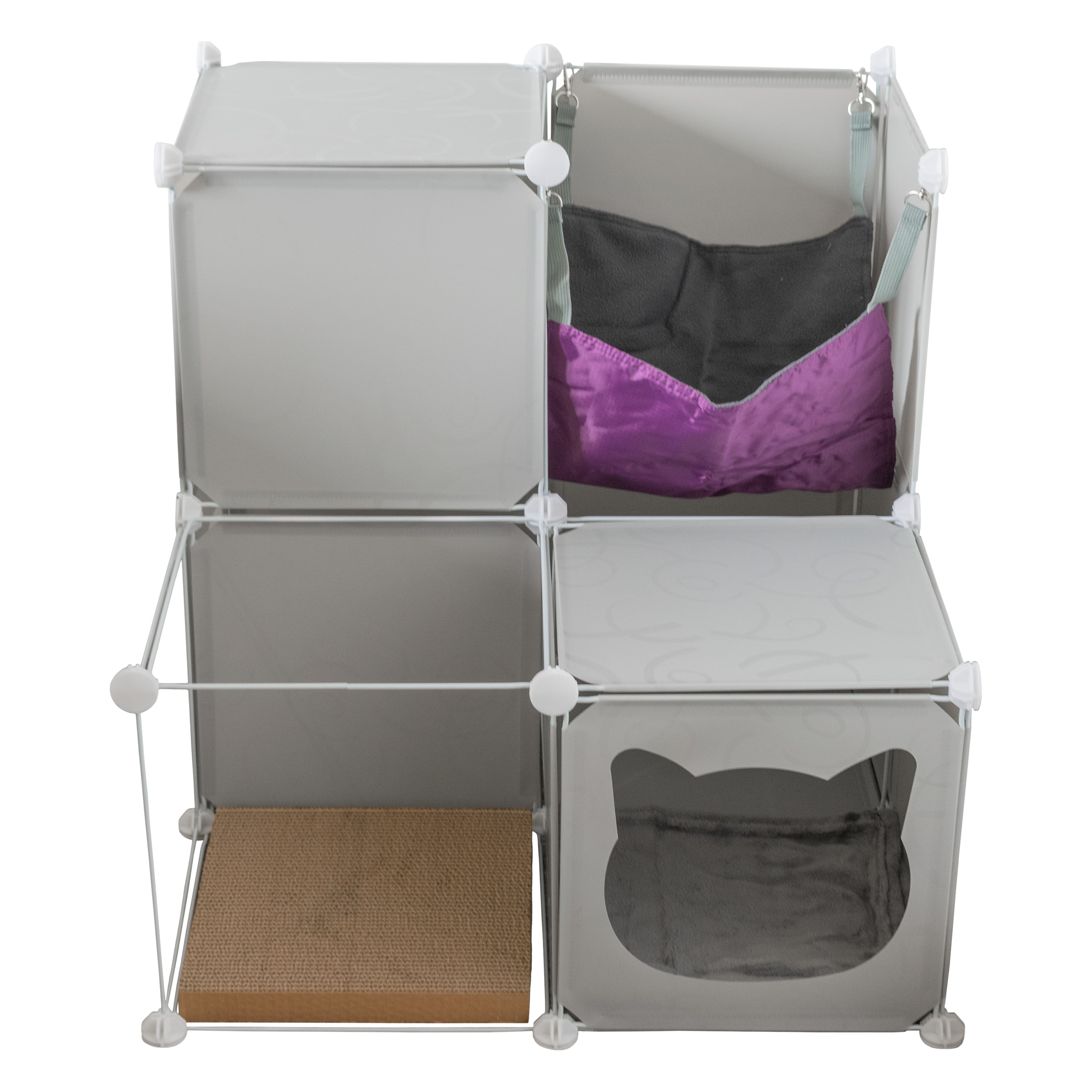 Kitty Cubby Cat Cube Play Tower MIDI