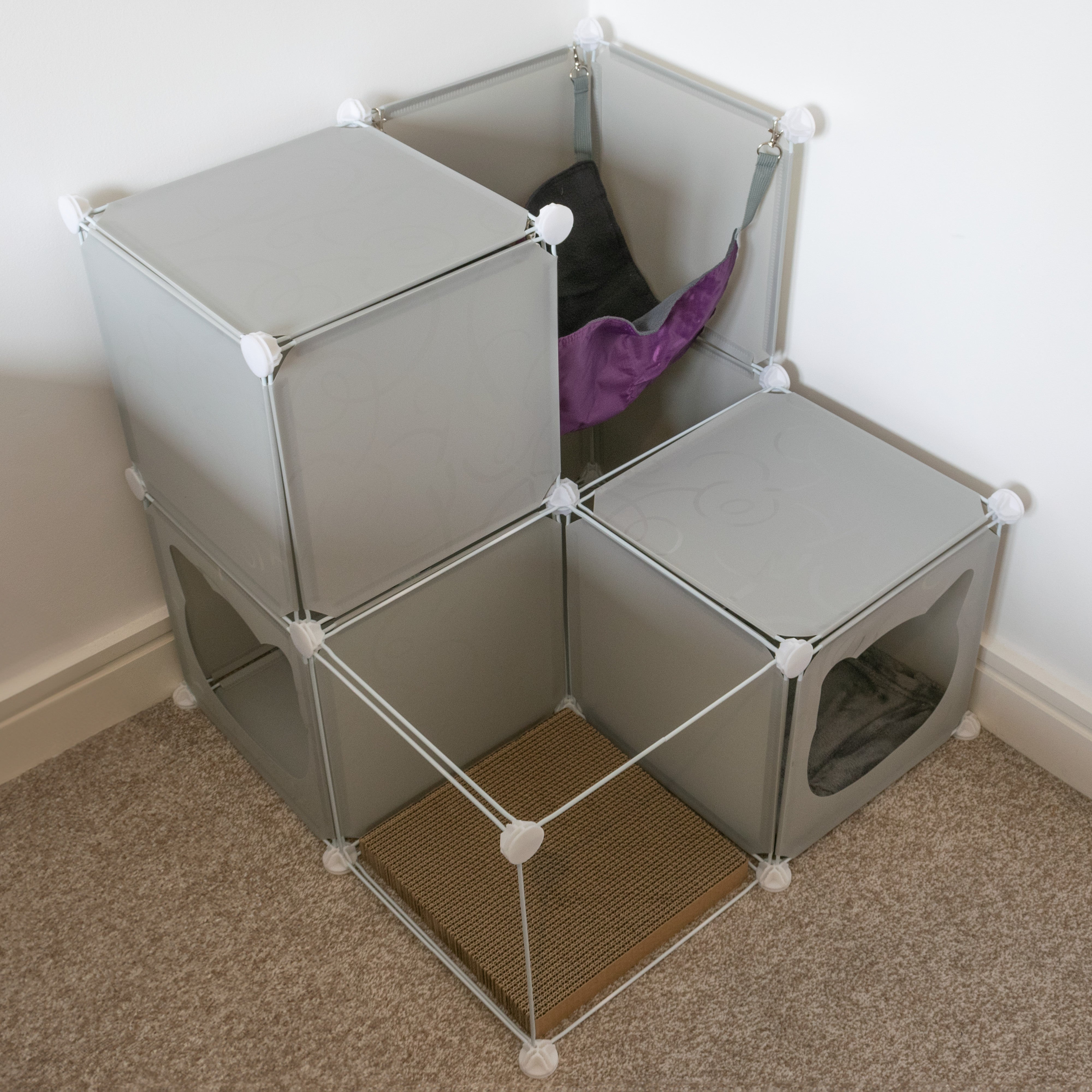 Kitty Cubby Cat Cube Play Tower MIDI