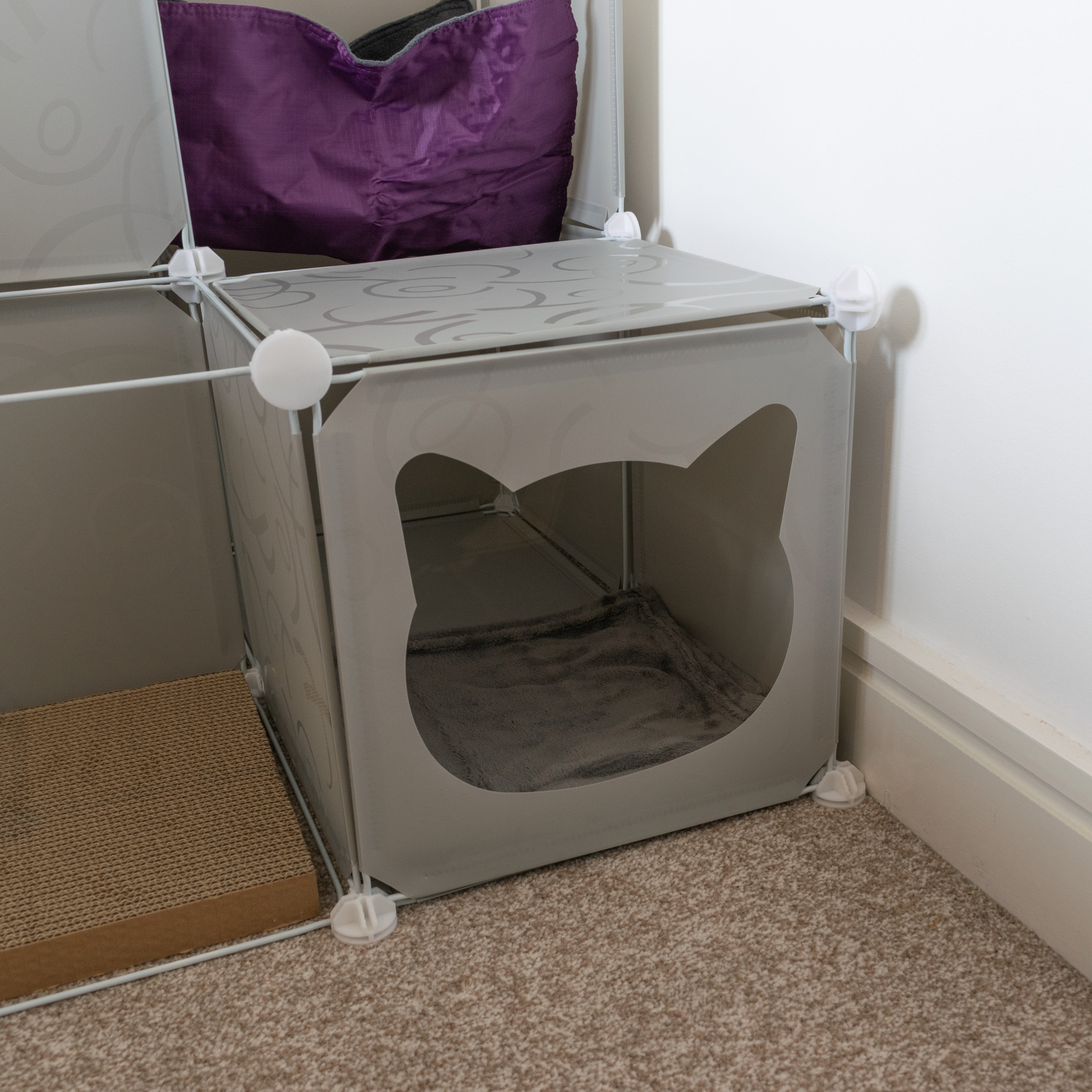 Kitty Cubby Cat Cube Play Tower MIDI