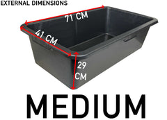 Versatile Large 65L Dog Bath/Pool/Tub - Suitable for Small to Large Breeds - with Drain Plug & Premium Connector - Perfect for medium size dog breeds - Durable, Easy to Store