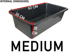 Versatile Large 65L Dog Bath/Pool/Tub - Suitable for Small to Large Breeds - with Drain Plug & Premium Connector - Perfect for medium size dog breeds - Durable, Easy to Store