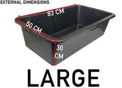Versatile Large 90L Dog Bath/Pool/Tub - Suitable for Small to Large Breeds - with Drain Plug & Premium Connector - Perfect for medium and large dog breeds - Durable, Easy to Store