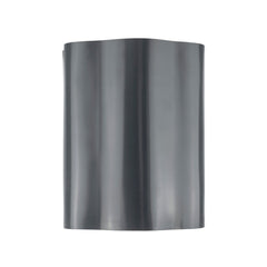 Wavy Plastic Garden Lawn Edging, H=15CM, L=9M, Gray