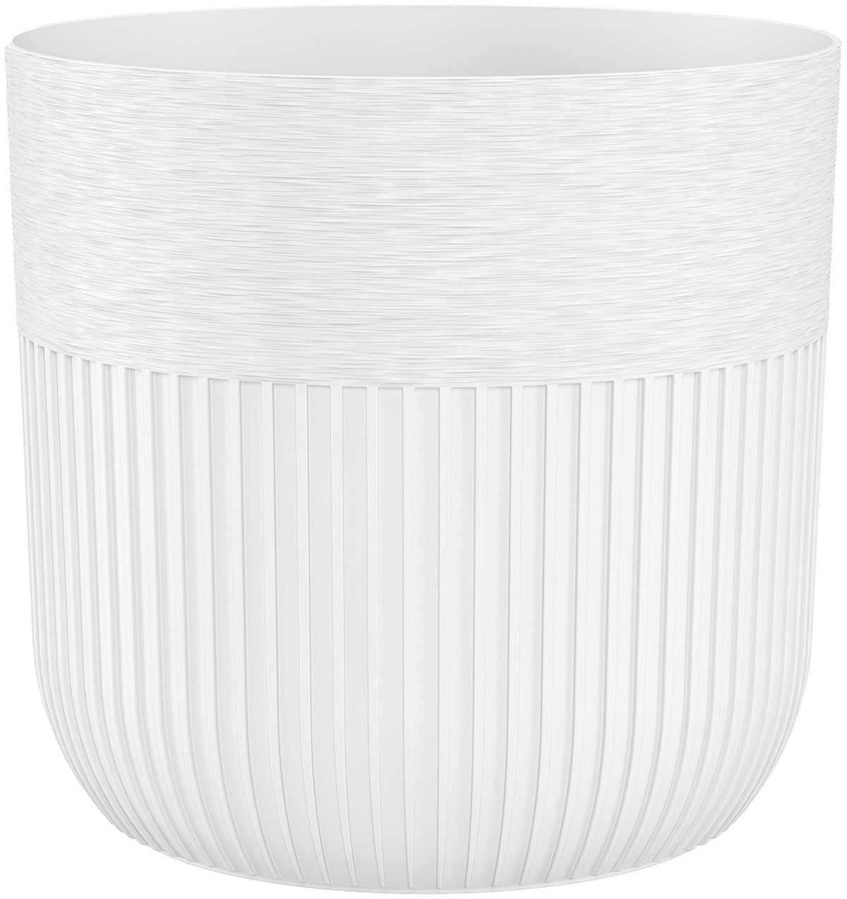 Luca Pot Without Hole 140mm White
