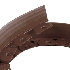 Lawn Border Set, Easy Border 40mm Brown 10m with Pegs