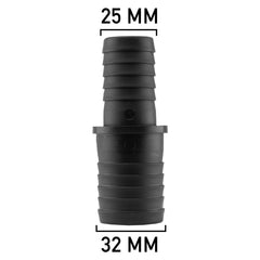 Pond Reducing Straight Connector 32mm-25mm
